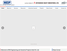 Tablet Screenshot of mhieip.com